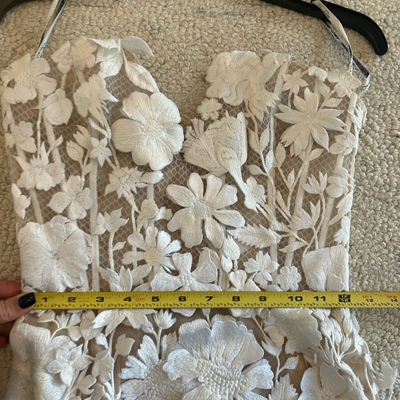 Oscar de la Renta sample wedding gown dress new as is spring 2022 look 1 4 6 - Picture 14 of 16